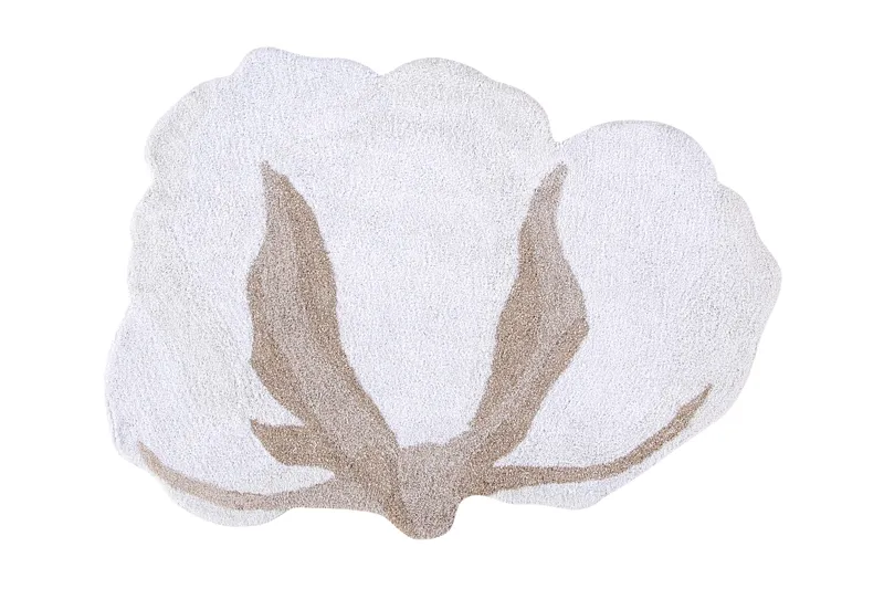 Alfombra Lavable Cotton Flower. Lorena Canals.