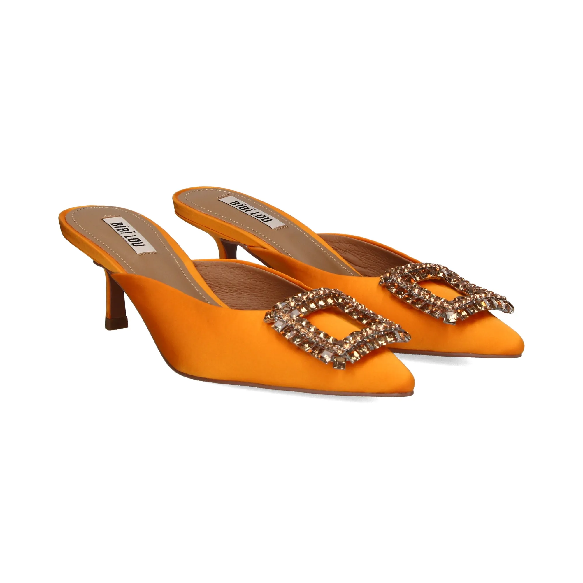 BIBI LOU Zuecos de Mujer MANDARINA