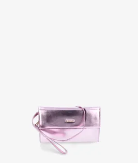 Bolso de fiesta pabloochoa.shoes  19510 en nude metalizado
