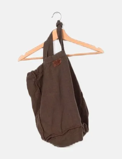 EseOese Tote bag lona verde