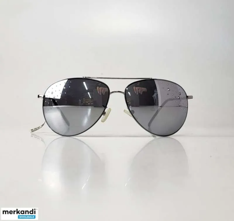 Gafas de sol de aviador TopTen con piedras de cristal en lentes SG14030GUN