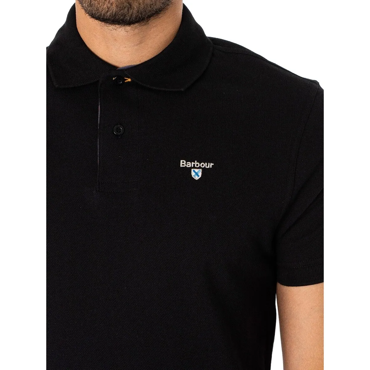 Polo De Piqué De Tartán