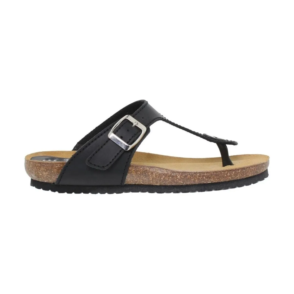 Sandalias Bio de piel negras by