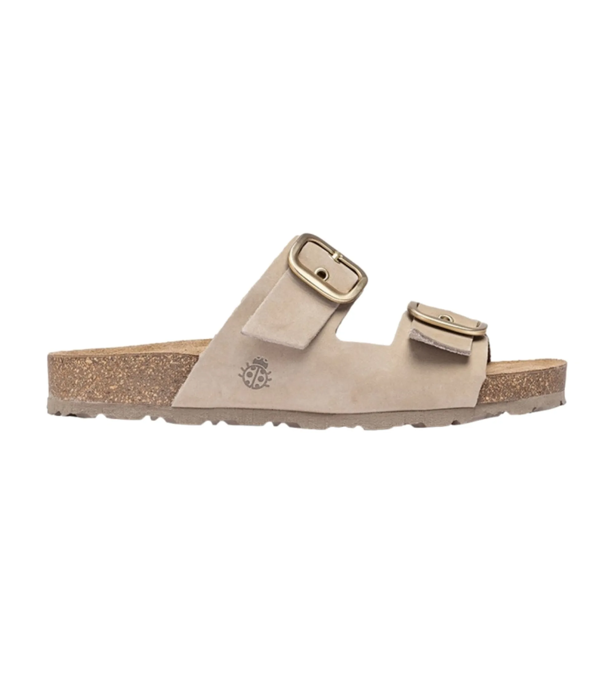 Sandalias de Piel Jerba 136 beige